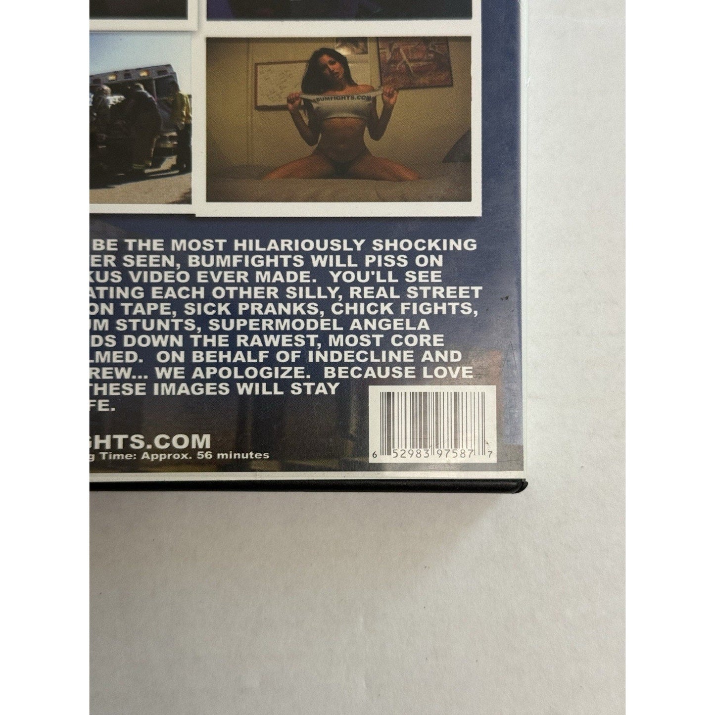 Bumfights Cause for Concern Volume 1 DVD 2001 Original Pressing Rare OOP Jackass - thriftgoblin