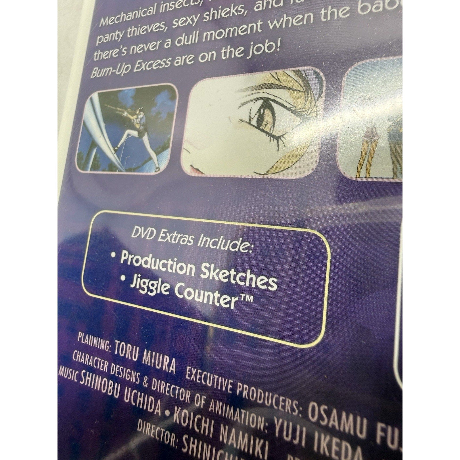 Burn - Up Excess Vol. 1 (2005 ADV Films DVD, Anime, Team Warrior, Jiggle Counter) - thriftgoblin