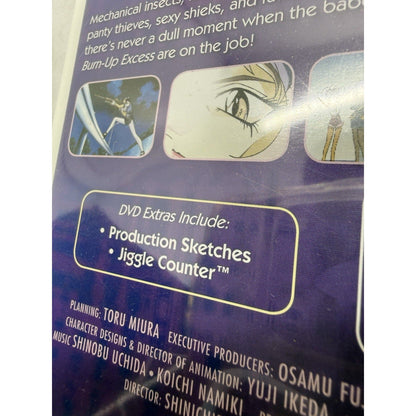 Burn - Up Excess Vol. 1 (2005 ADV Films DVD, Anime, Team Warrior, Jiggle Counter) - thriftgoblin