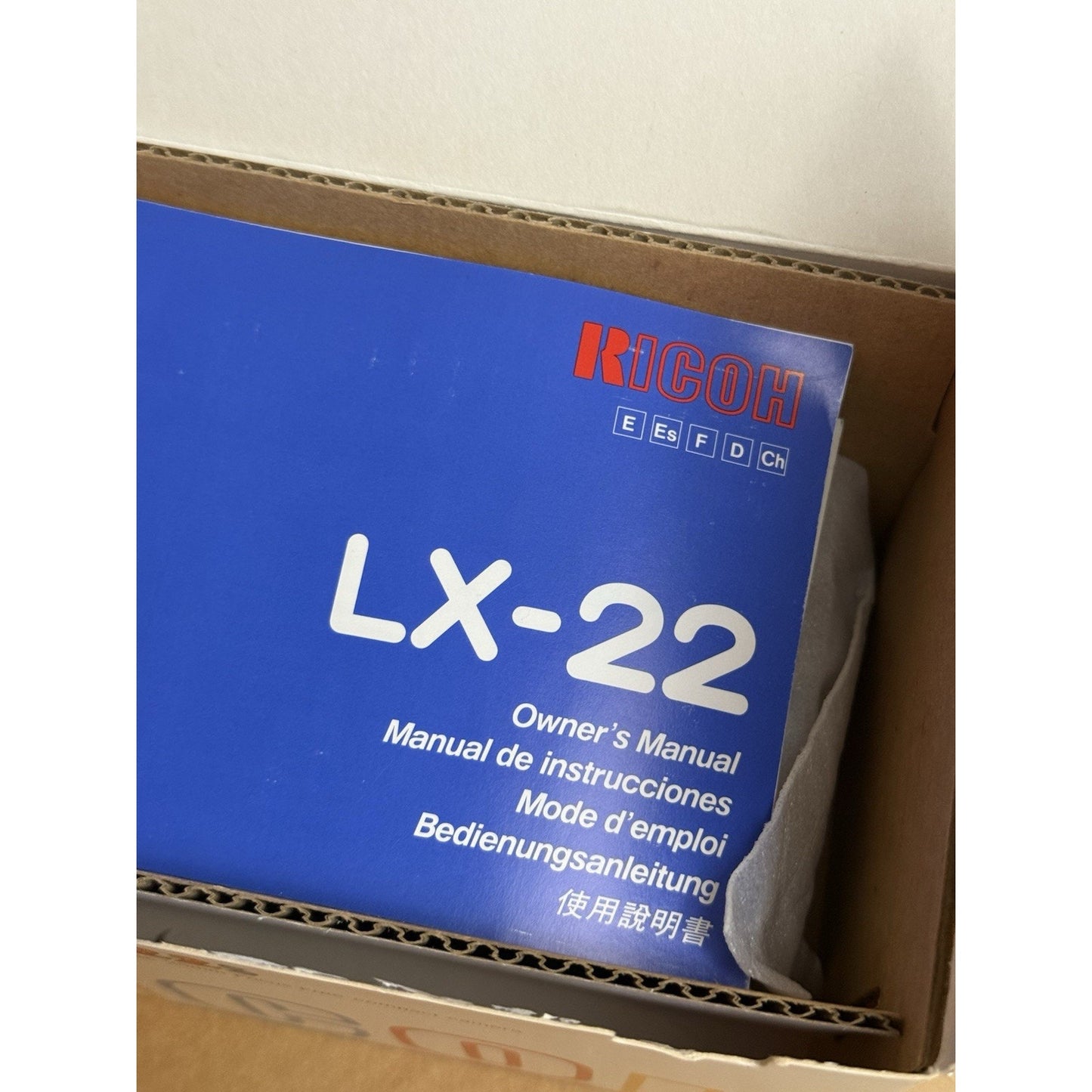 Ricoh LX-22S XOBBOX See Through 35mm Focus Free Film Camera New in Box 1993 35mm