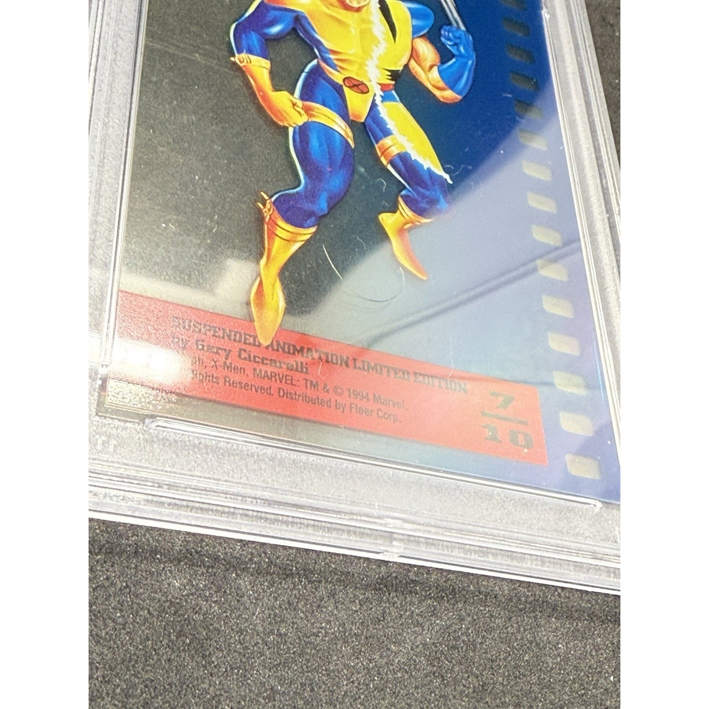 1995 Ultra X-Men Morph Suspended Animation #7 PSA 8 NM-MT Marvel Card Fleer
