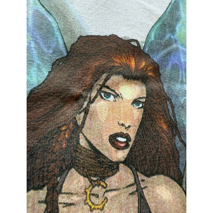 2000 Dan Fraga Gear Station 23 Shirt L Dynamic Forces Comic Tee DF Pinup Art USA