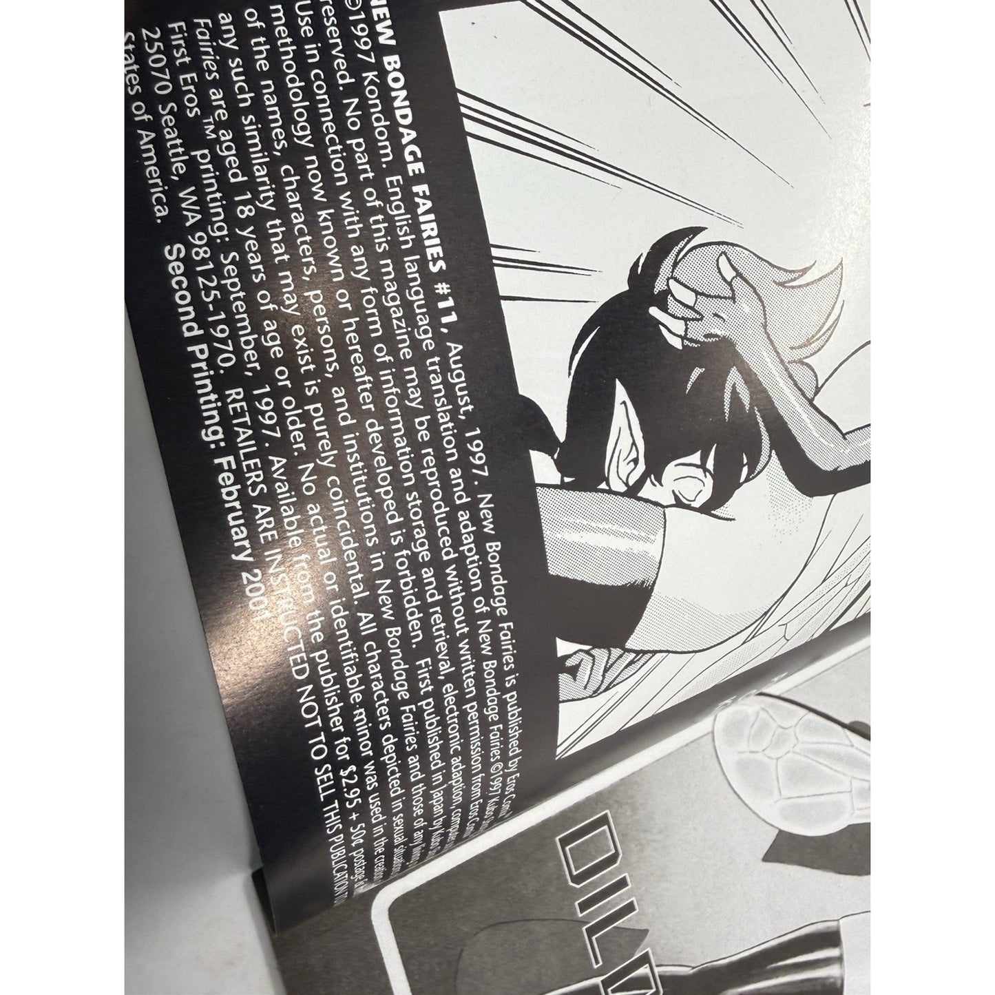 Vintage 1997 Eros Comix Studio Proteus Issue #11 | Rare Manga Comic Book USA