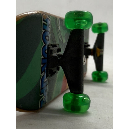 Tech Deck Hook-Ups Devil Man Fingerboard Toy Vintage Anime Skateboard Loose RARE