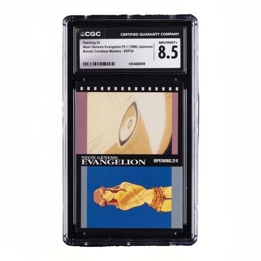 1996 NEON GENESIS EVANGELION PT.1 JPN BANDAI C.M. #OP24 OPENING 24 CGC 8.5