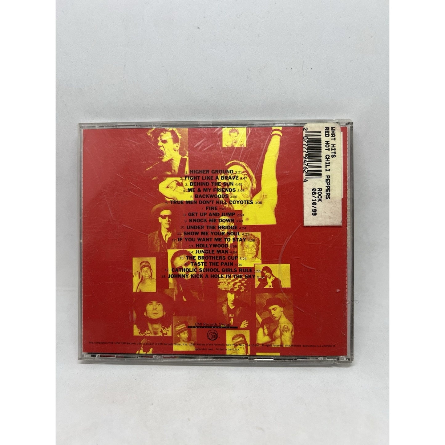 Red Hot Chili Peppers - What Hits!? (CD, 1992, EMI) RHCP Greatest Hits