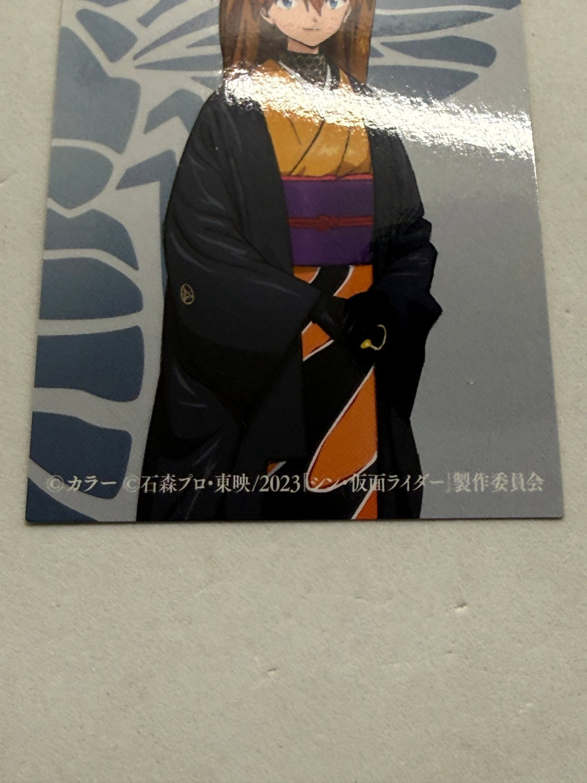 Calbee Shin Kamen Rider x Evangelion Asuka Kimono Card 125 Japan 2023