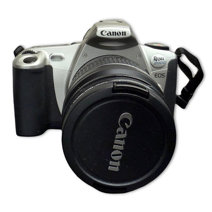 Canon Rebel 2000 Film Camera 28 - 80mm Auto Zoom Lens 420ex Speedlite Flash Bag - thriftgoblin