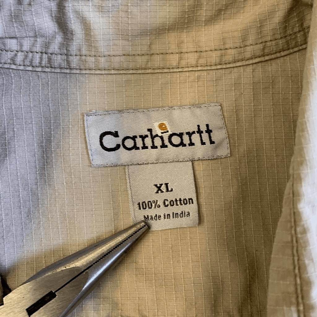 Carhartt Longsleeve Button Up Awesome - thriftgoblin