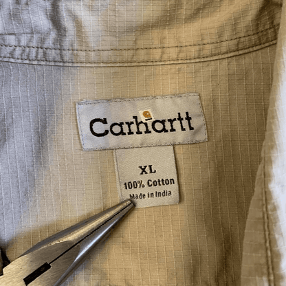 Carhartt Longsleeve Button Up Awesome - thriftgoblin