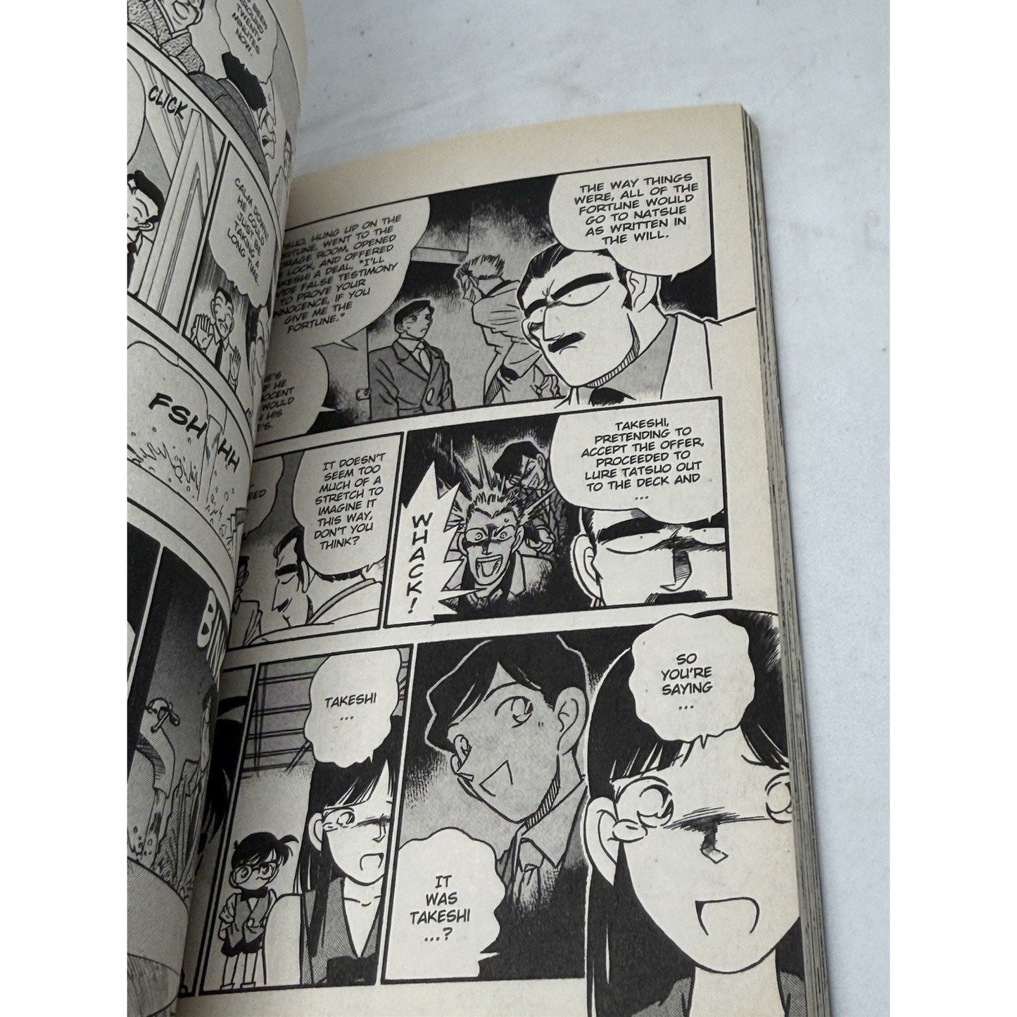 Case Closed Vol 3 Manga Gosho Aoyama VIZ Detective Conan Action 2004 Mystery Eng - thriftgoblin