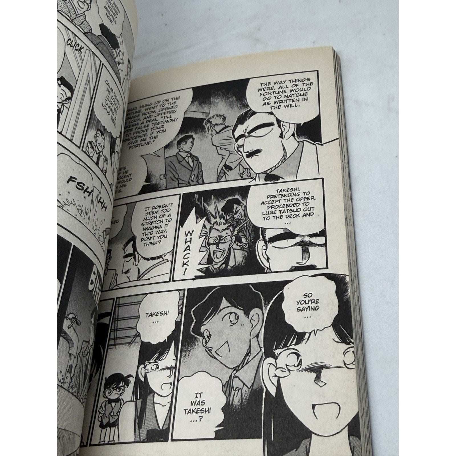 Case Closed Vol 3 Manga Gosho Aoyama VIZ Detective Conan Action 2004 Mystery Eng - thriftgoblin