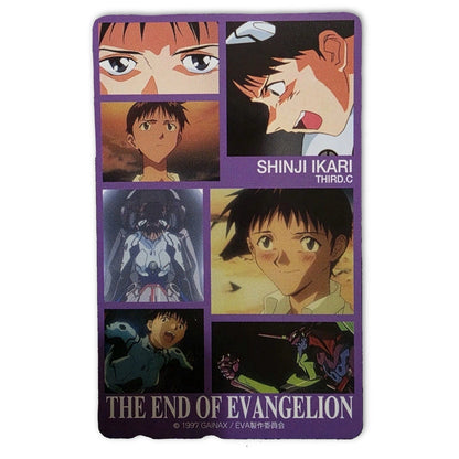 1997 End of Evangelion Shinji Ikari Third Child Japanese NTT Phone Card Teleca