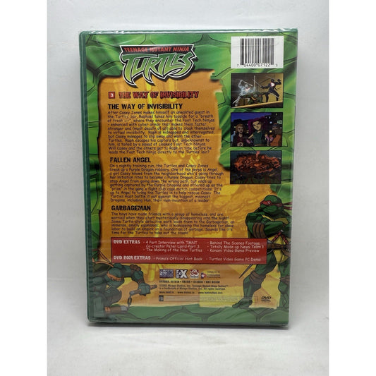 Teenage Mutant Ninja Turtles: The Way of Invisibility DVD (2003, Fox Box Anime