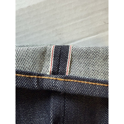 UNIQLO U Men’s Selvedge Denim Jeans 30x30 Raw Indigo Slim Straight Fit S001