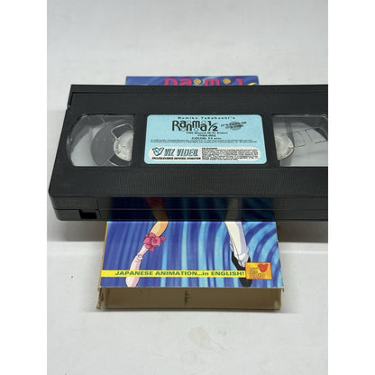 Ranma 1/2 Its Fast or Its Free VHS Viz Video Rumiko Takahashi Anime English Dub