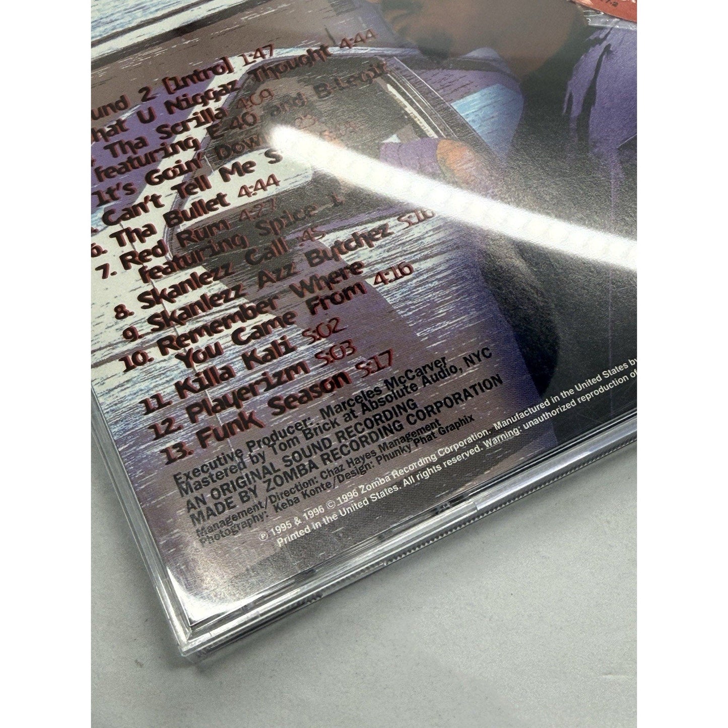 Celly Cel Killa Kali CD E - 40 B - Legit Spice 1 Rare HTF OOP - thriftgoblin