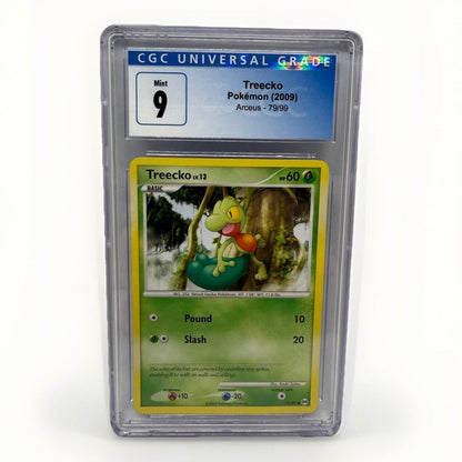 CGC MINT 9 Treecko 79/99 - Arceus - Pokemon Card Low Pop TCG PSA Graded - thriftgoblin