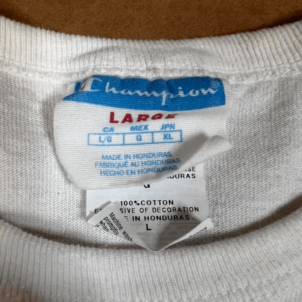 Champions Vintage Longsleeve Tee Clean - thriftgoblin