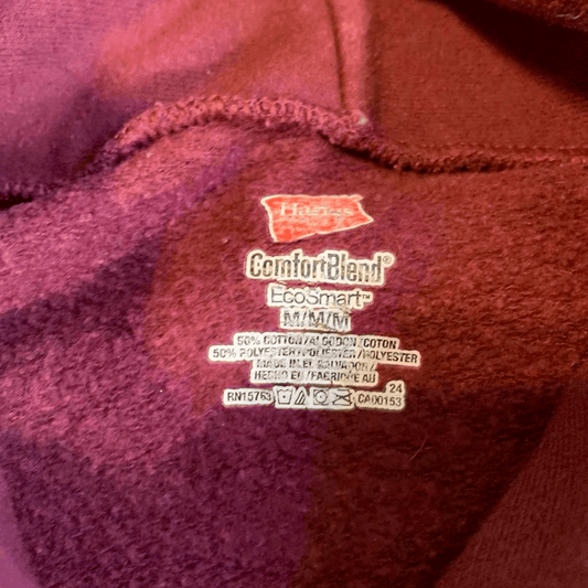 Chance The Rapper Hoodie Sweatshirt Mens Medium Red 3 Three - thriftgoblin