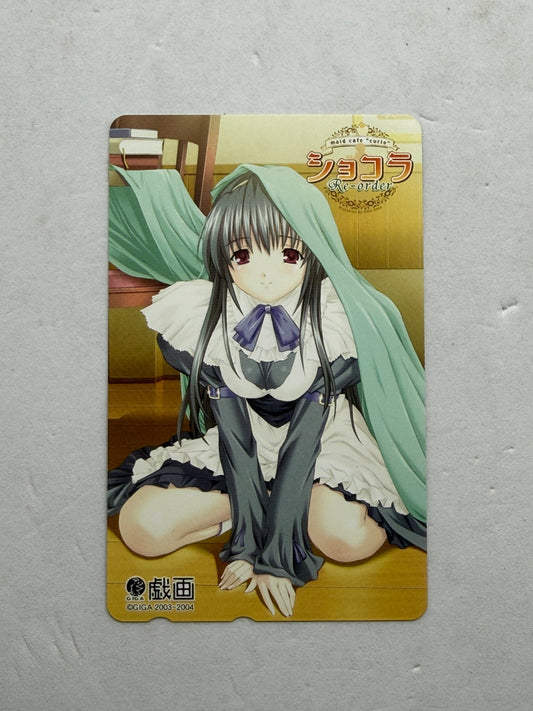 Chocolat Re-order Kanako Akishima Sofmap Bonus Unused Japanese Telephone Card (Teleca) - Thrift GoblinTrading Card