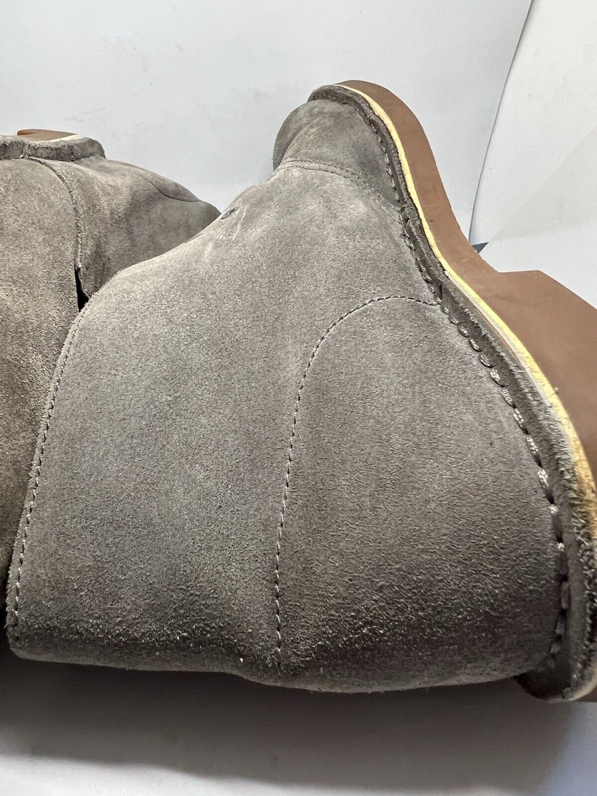 Clarks Boots Mens 10 M Bushacre II Desert Ankle Chukka 15260 Brown Leather Suede - thriftgoblin