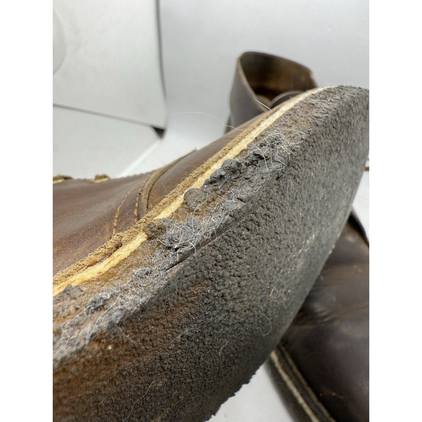 Clarks Originals Desert Chukka Boot 26101682 M 11 Brown Leather Gum Sole Shoes - thriftgoblin