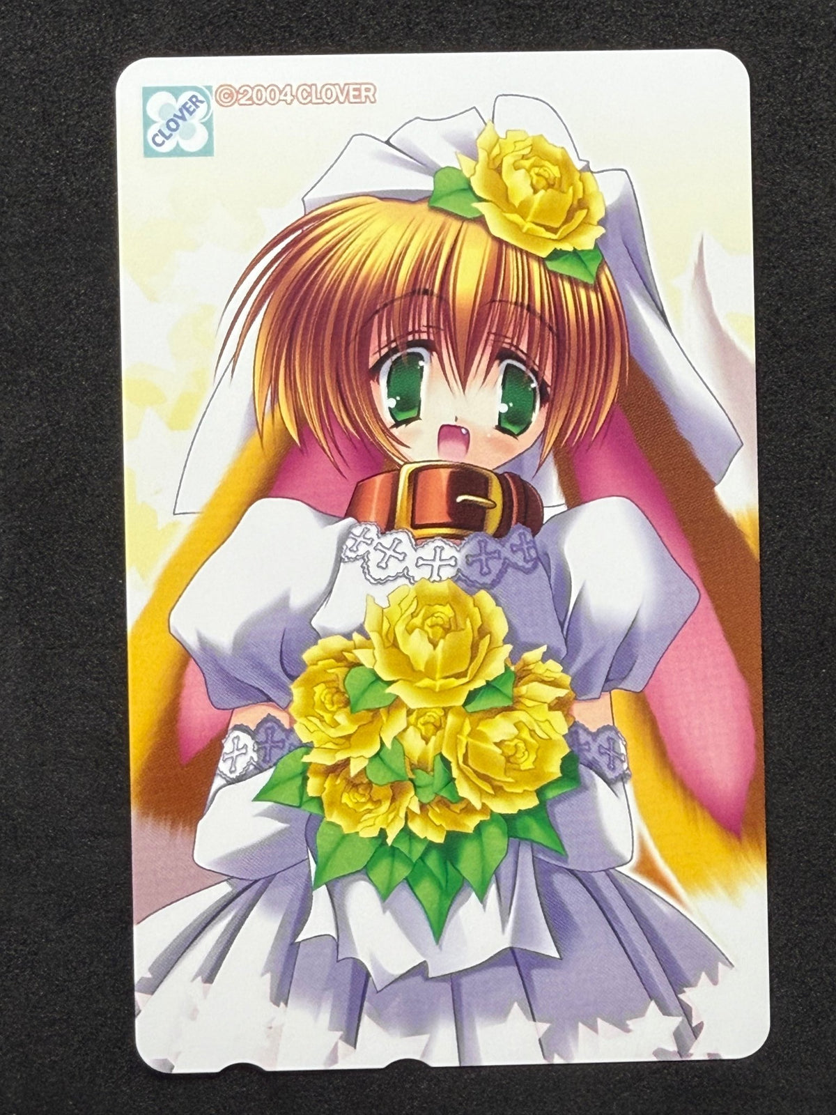 Clover 2004 Yellow Roses Unused Japanese Telephone Card (Teleca) - Thrift GoblinTelephone Card