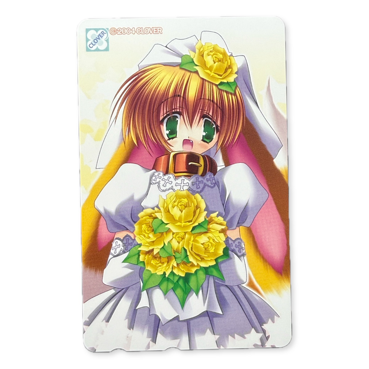 Clover 2004 Yellow Roses Unused Japanese Telephone Card (Teleca) - Thrift GoblinTelephone Card