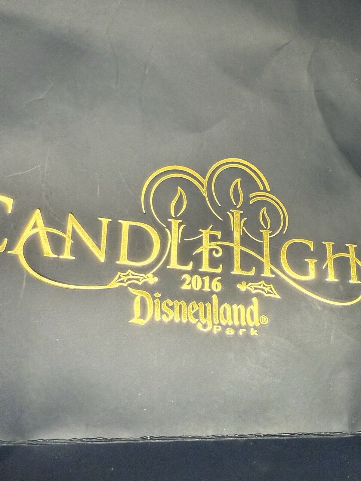 Club 33 2016 Candle Light Gift Bag, Small Club 33 Disney Souvenir, Disneyland - thriftgoblin