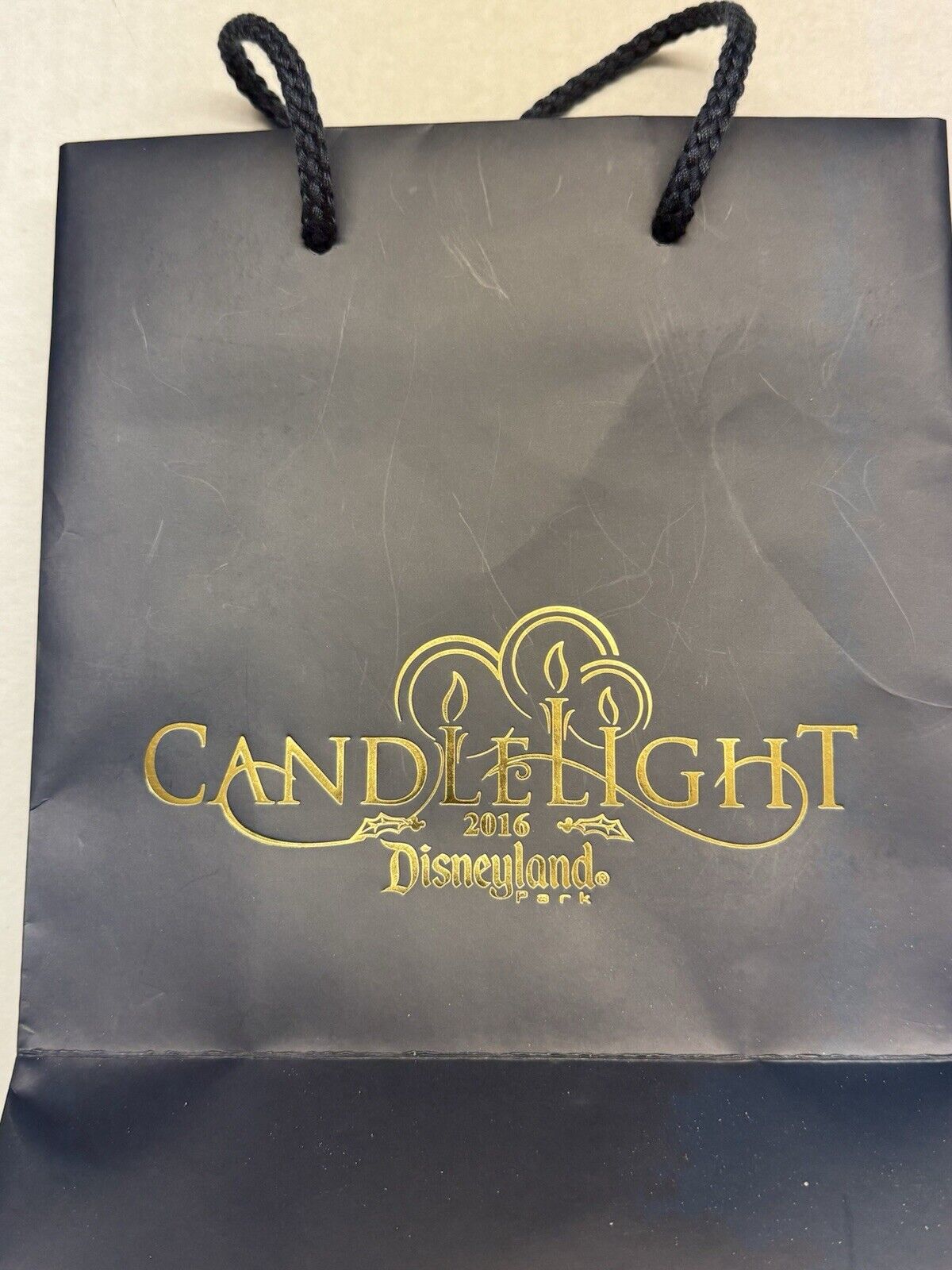 Club 33 2016 Candle Light Gift Bag, Small Club 33 Disney Souvenir, Disneyland - thriftgoblin