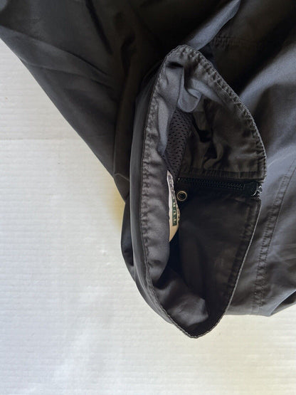 Club 33 Disneyland Turfer Zip Up Button Jacket Mens Small Black Disneyana Cast - thriftgoblin