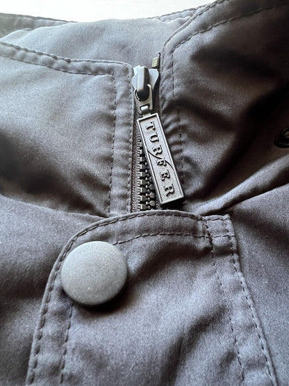 Club 33 Disneyland Turfer Zip Up Button Jacket Mens Small Black Disneyana Cast - thriftgoblin