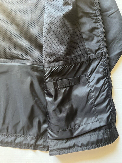 Club 33 Disneyland Turfer Zip Up Button Jacket Mens Small Black Disneyana Cast - thriftgoblin