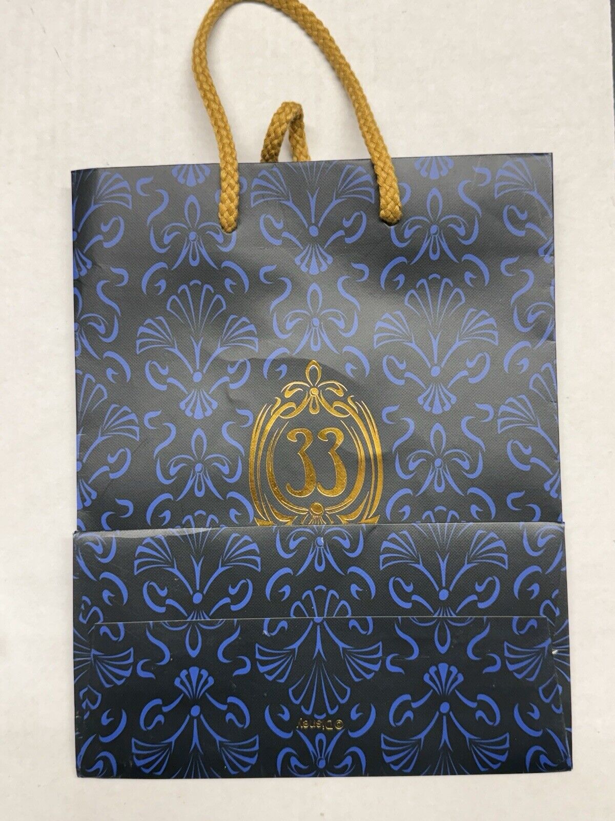 Club 33 Gift Bag, Small Club 33 Disney Souvenir Gift Bag, Disneyland Collectible - thriftgoblin