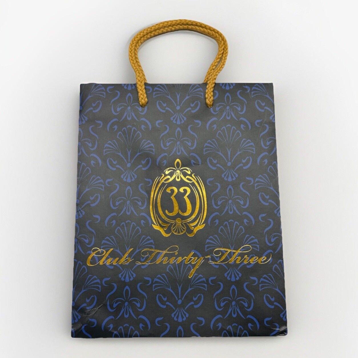 Club 33 Gift Bag, Small Club 33 Disney Souvenir Gift Bag, Disneyland Collectible - thriftgoblin
