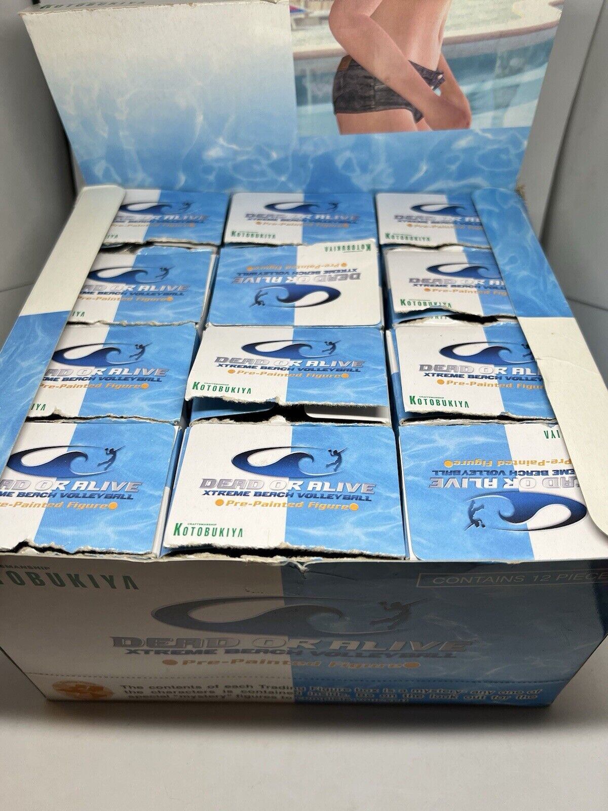 COMPLETE 12 Kotobukiya Dead or Alive Xtreme Beach Volleyball Figures Secret RARE - thriftgoblin