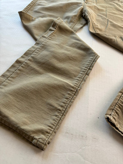 Cootie Productions Five Pocket Button Fly Slub Cotton Pants Tan Size 30 Japan - Thrift GoblinPants