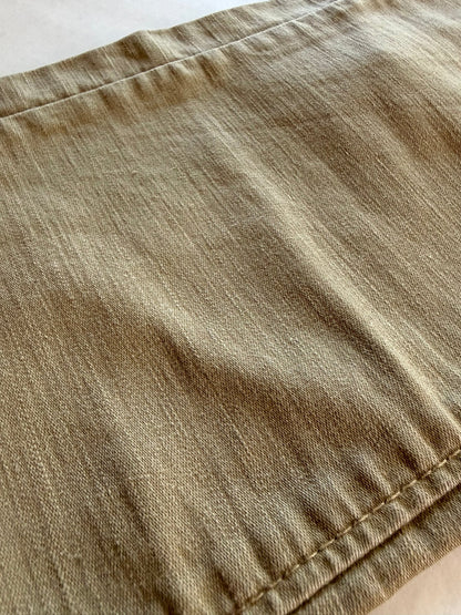Cootie Productions Five Pocket Button Fly Slub Cotton Pants Tan Size 30 Japan - Thrift GoblinPants