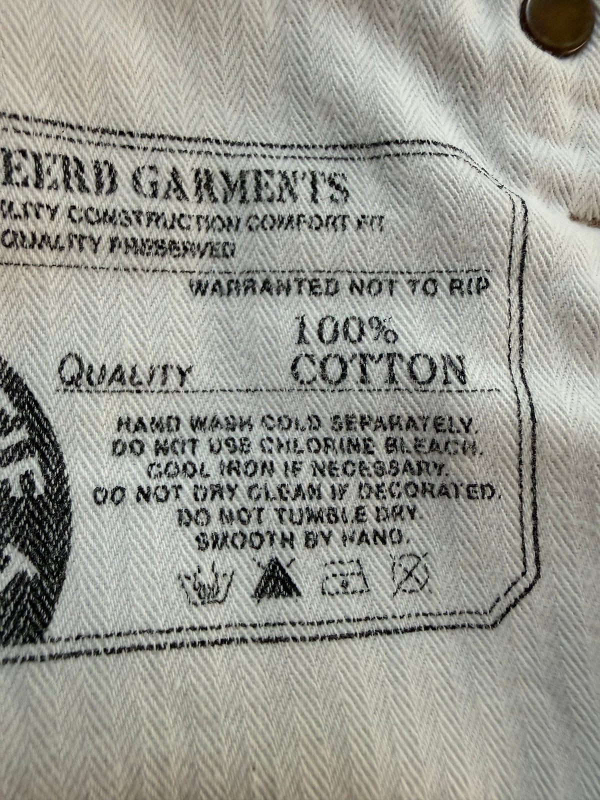 Cootie Productions Five Pocket Button Fly Slub Cotton Pants Tan Size 30 Japan - Thrift GoblinPants