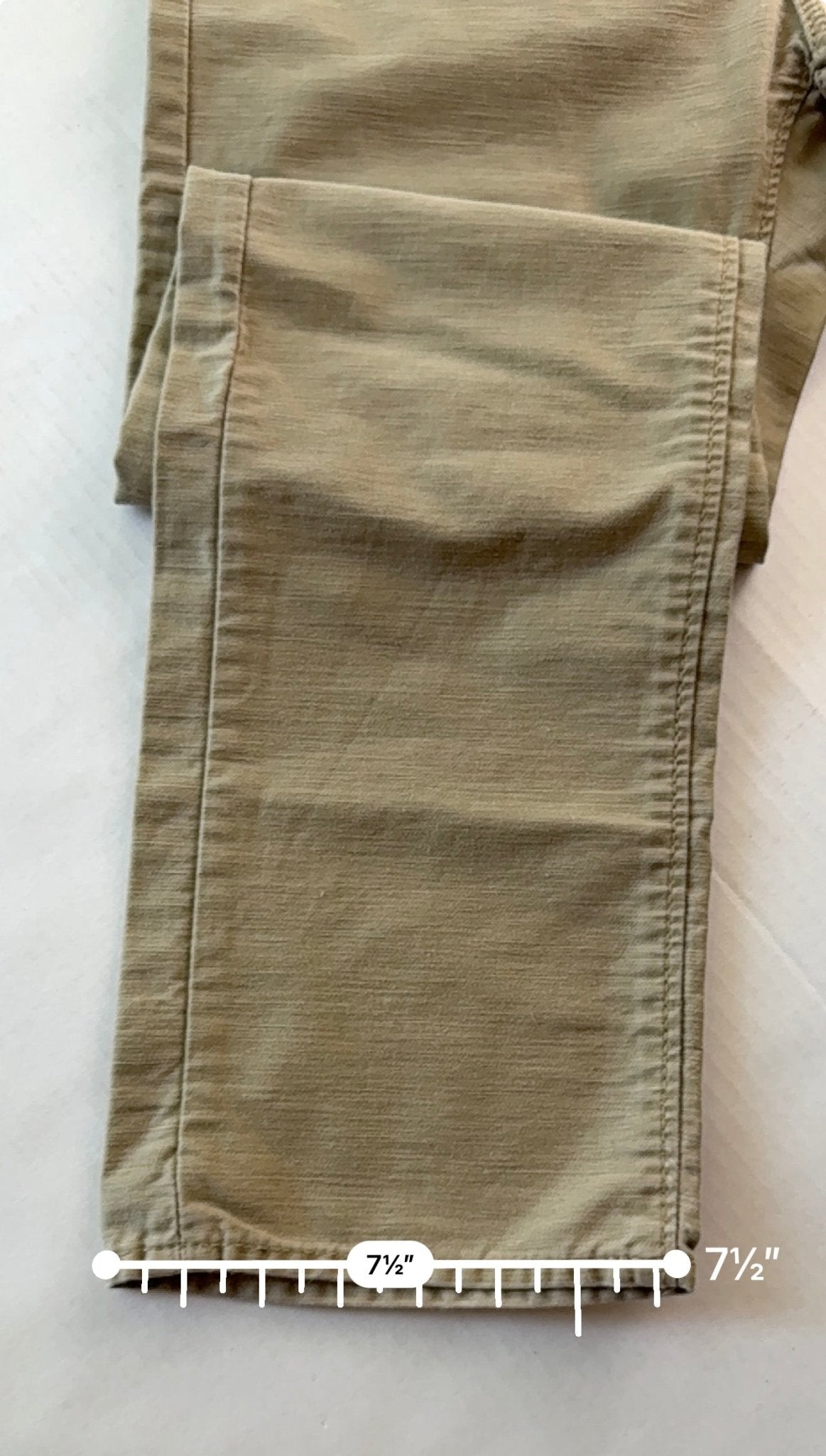 Cootie Productions Five Pocket Button Fly Slub Cotton Pants Tan Size 30 Japan - Thrift GoblinPants