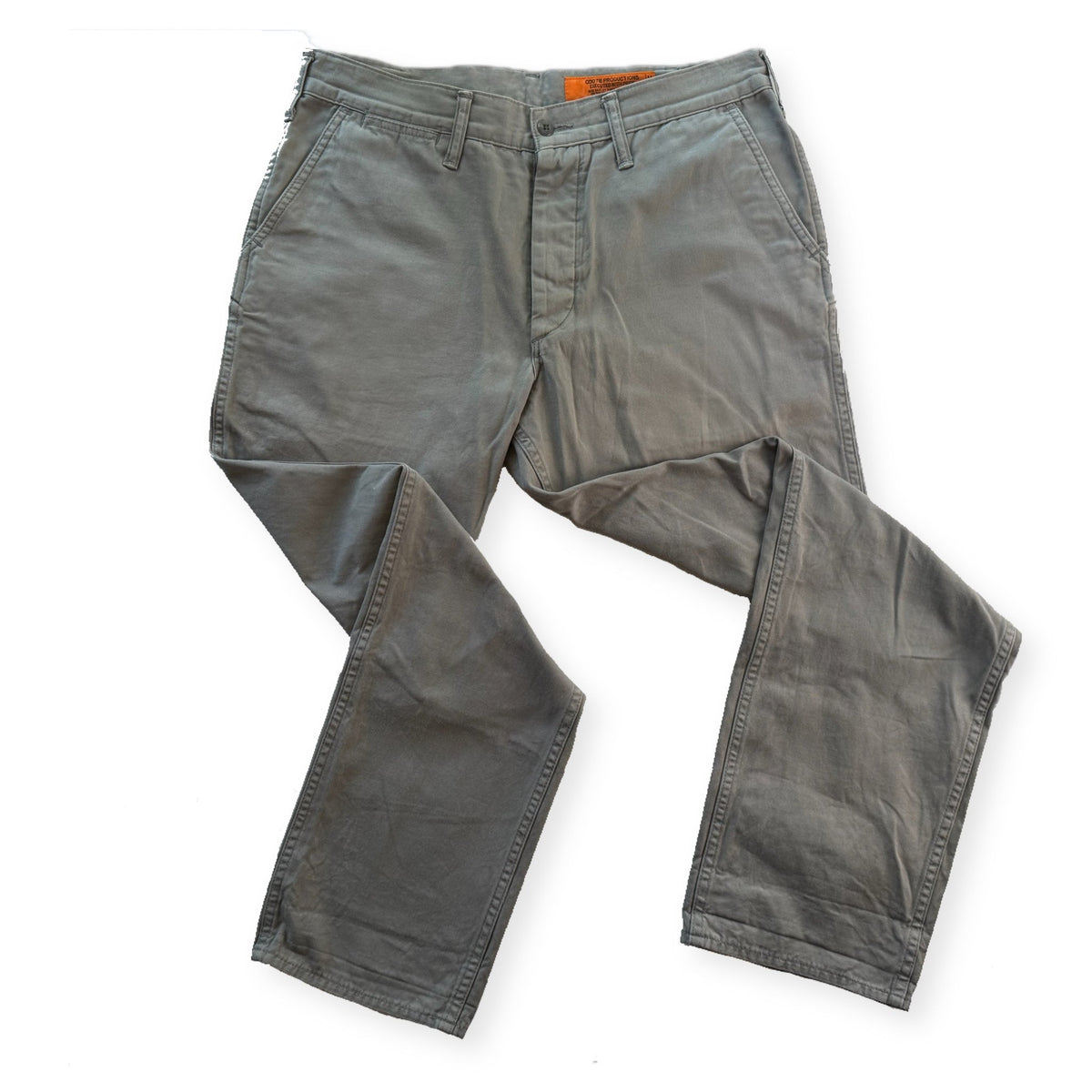 Cootie Productions MO164 Gray Work Pants Button Fly Size M Japan - Thrift GoblinPants