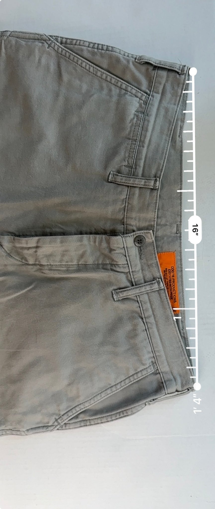 Cootie Productions MO164 Gray Work Pants Button Fly Size M Japan - Thrift GoblinPants