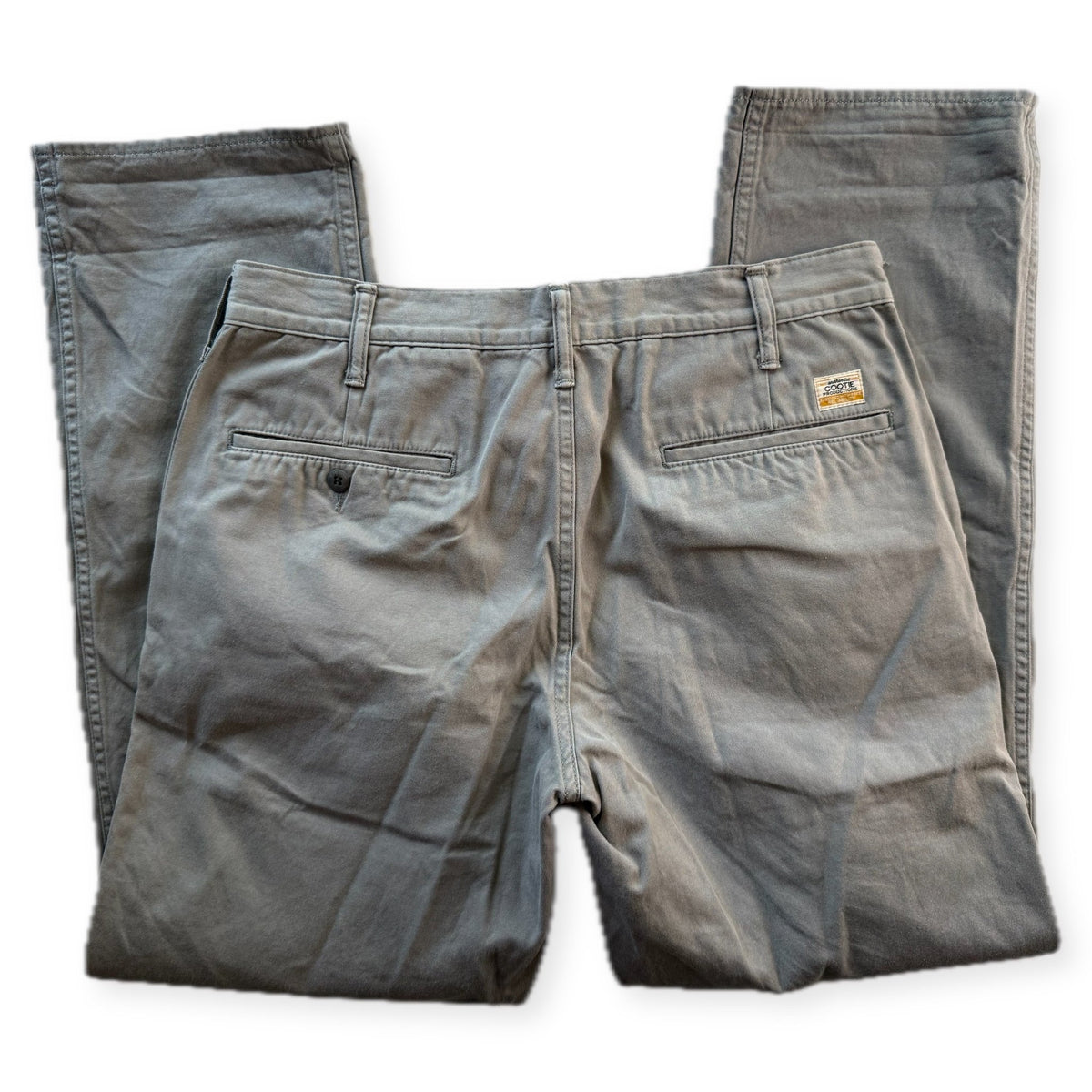 Cootie Productions MO164 Gray Work Pants Button Fly Size M Japan - Thrift GoblinPants