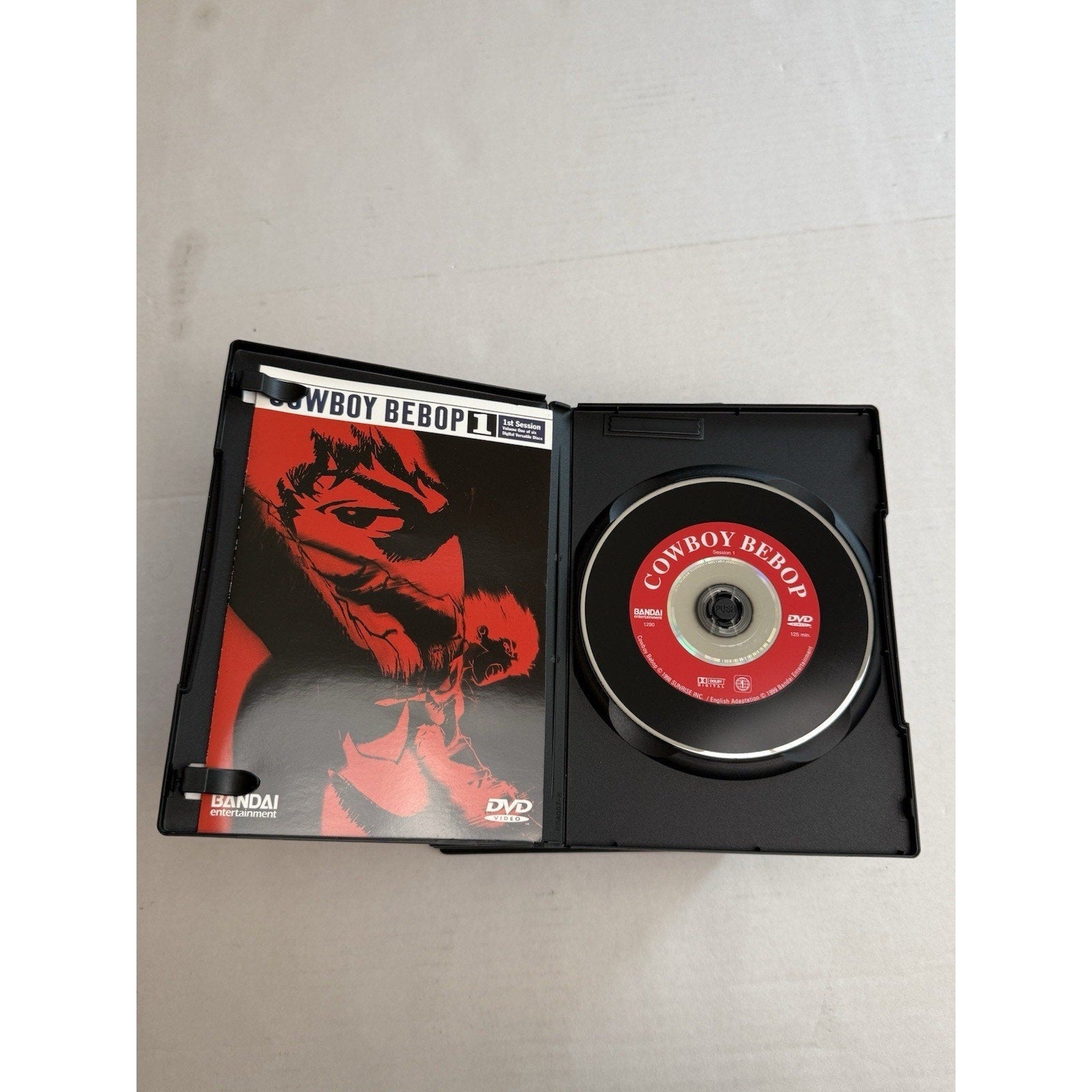 Cowboy Bebop Complete DVD Set Sessions 1–6 Bandai Entertainment Anime 1998 retro - thriftgoblin