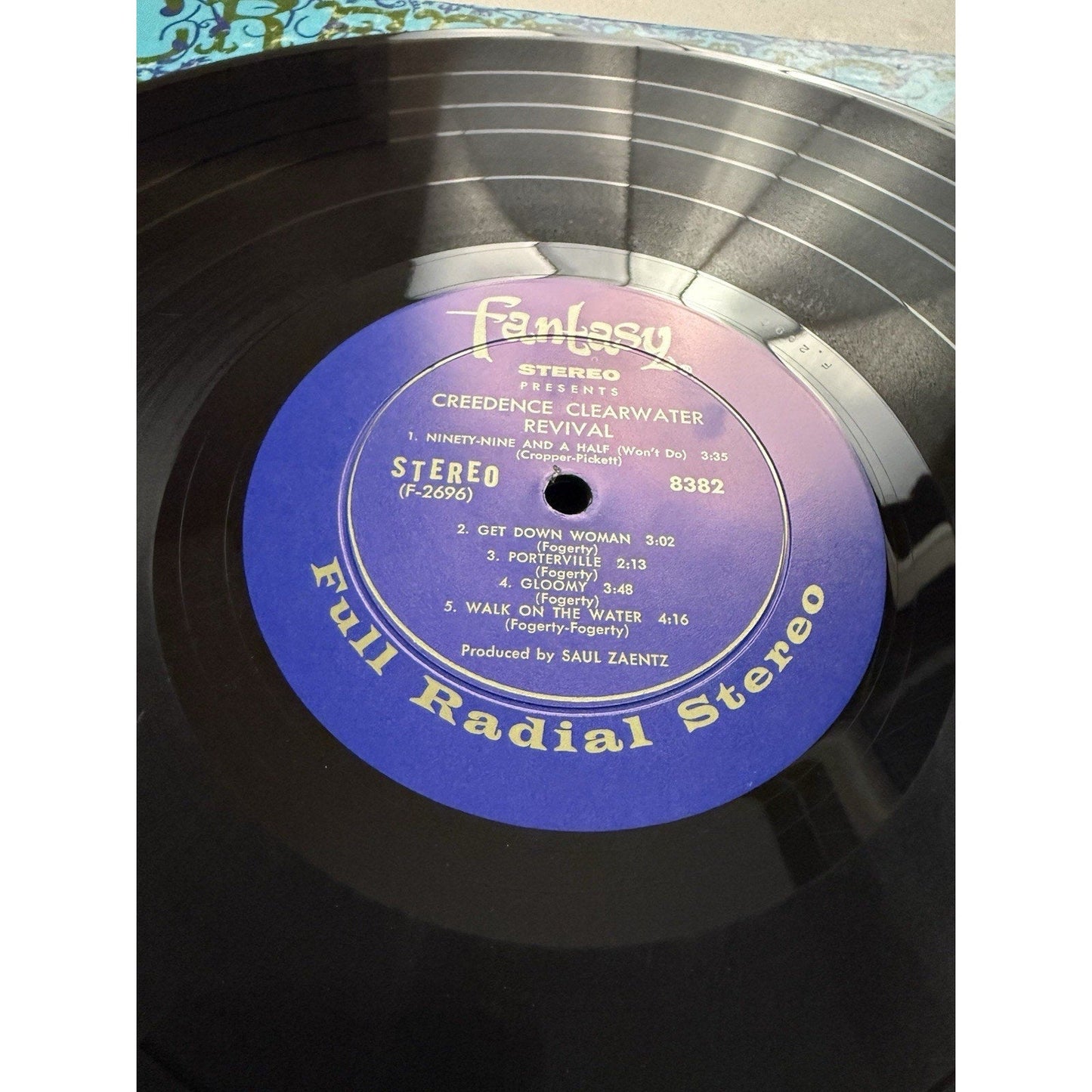 Creedence Clearwater Revival Self - Titled 1968 Vinyl LP Fantasy 8382 Original Q - thriftgoblin