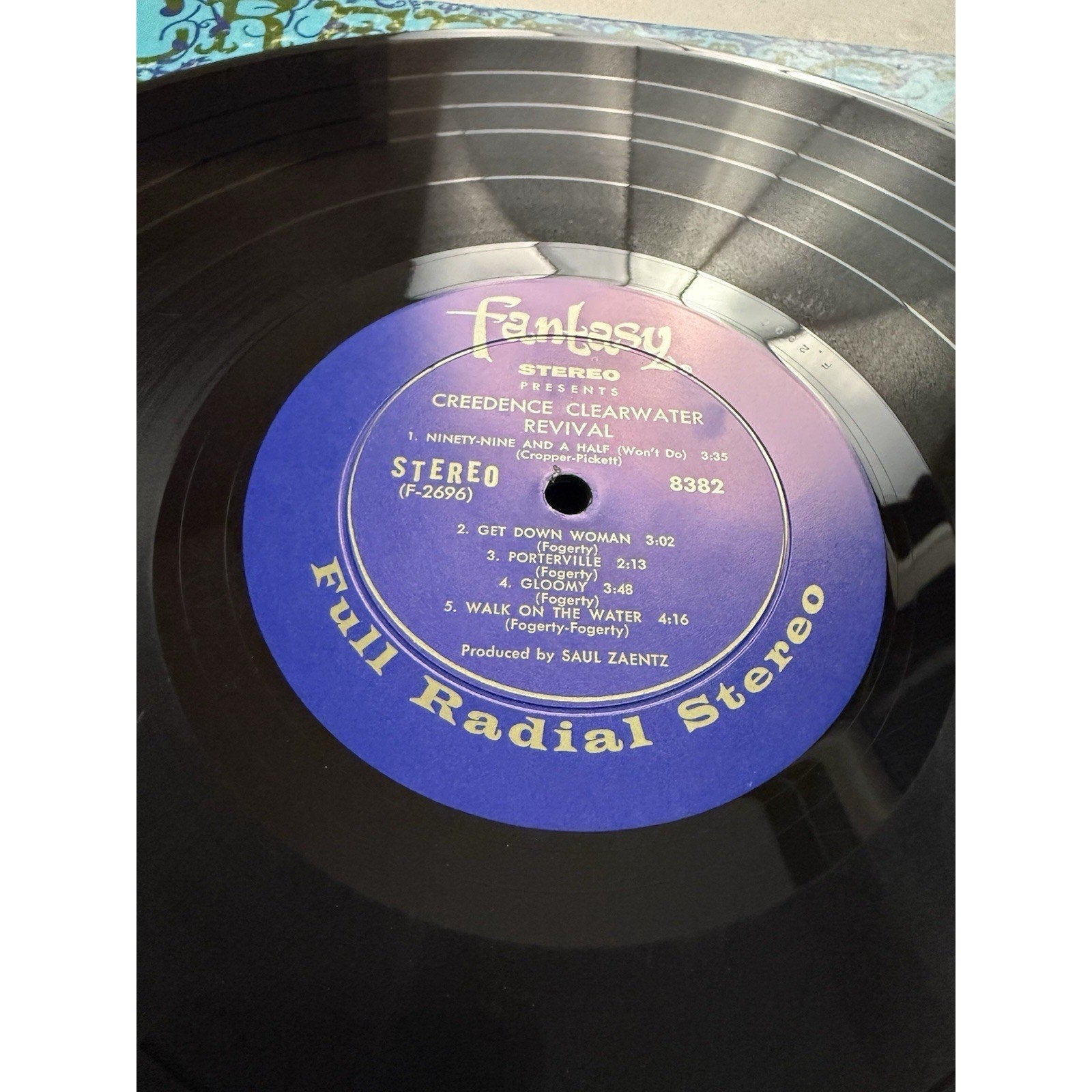 Creedence Clearwater Revival Self - Titled 1968 Vinyl LP Fantasy 8382 Original Q - thriftgoblin
