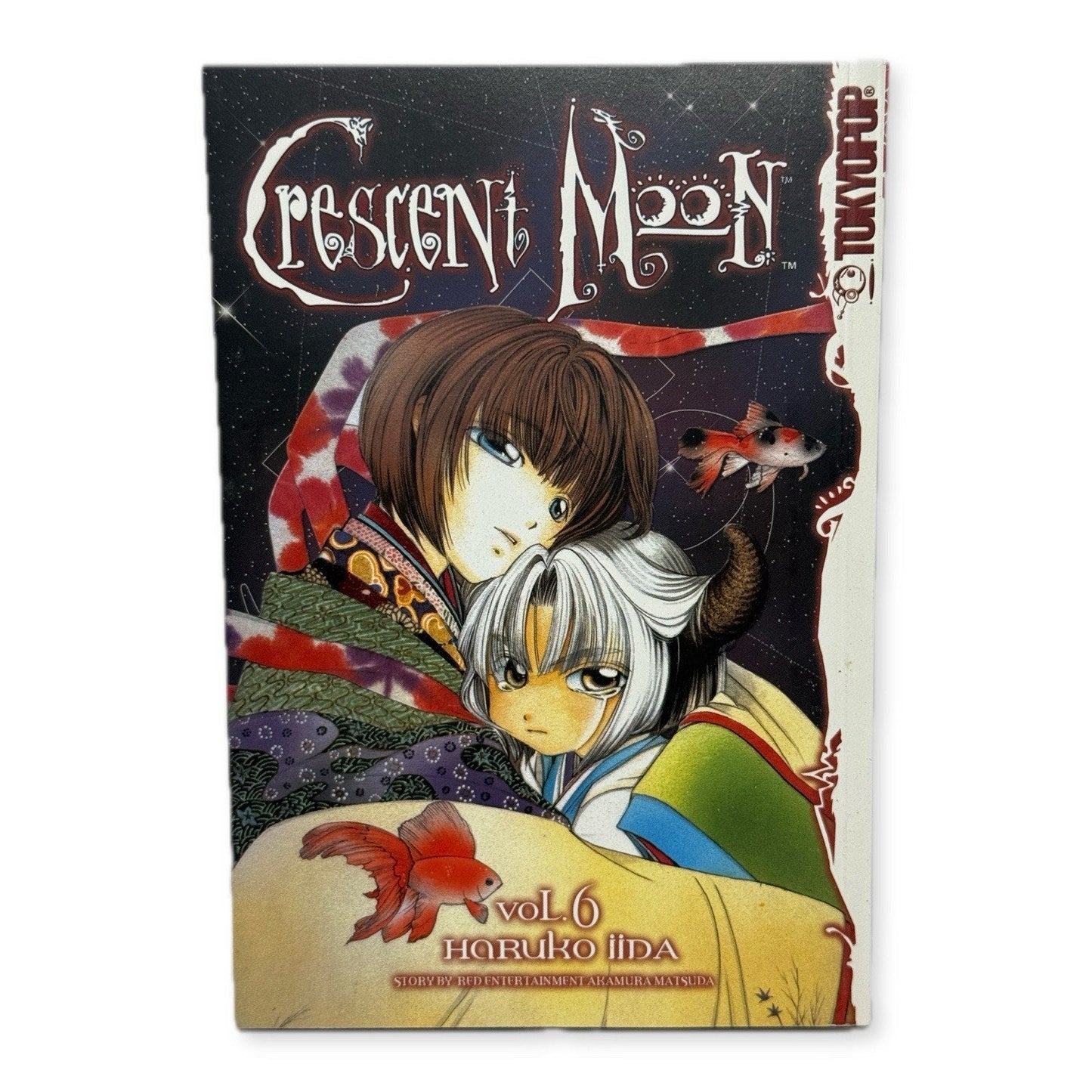 Crescent Moon Vol 6 Manga Haruko IidaTOKYOPOP 2004 Fantasy Shojo Final Volume - thriftgoblin