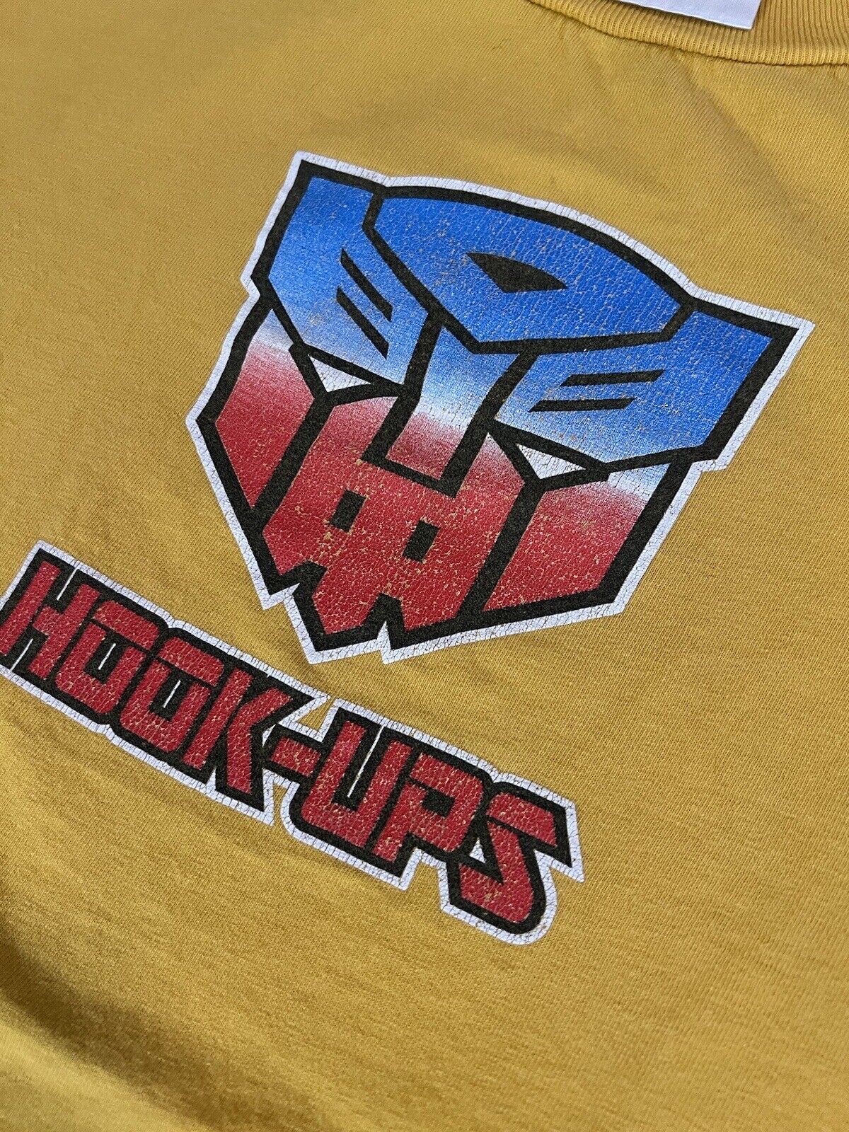 Crosshair Tag Hook - Ups Skateboarding Transformers Tshirt Size Small Made in USA - thriftgoblin