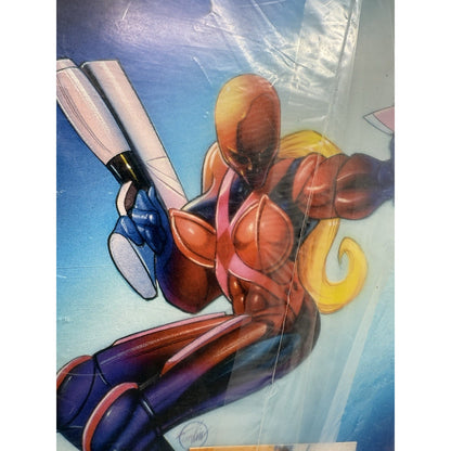 Agent Three-Zero #1 Galaxi Novels 1993 Comic w Card and Poster Bagged New Sealed